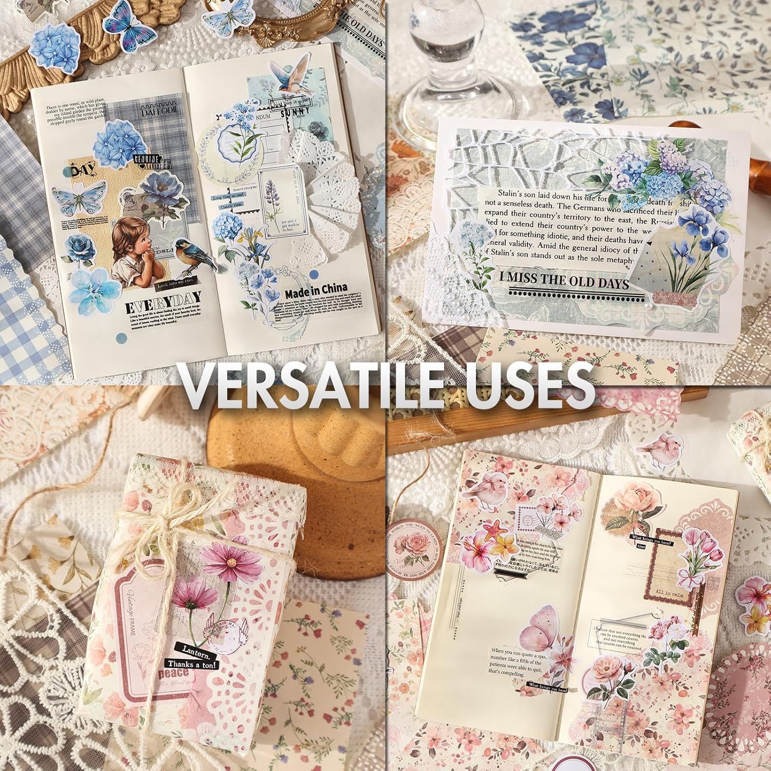 400-Piece Journaling & Scrapbook Kit