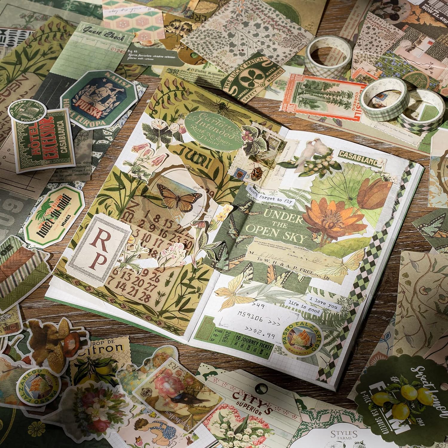 Aesthetic Vintage Journaling Kit