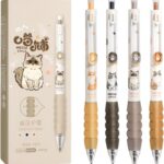 4-Pack Cat Paw Gel Pens