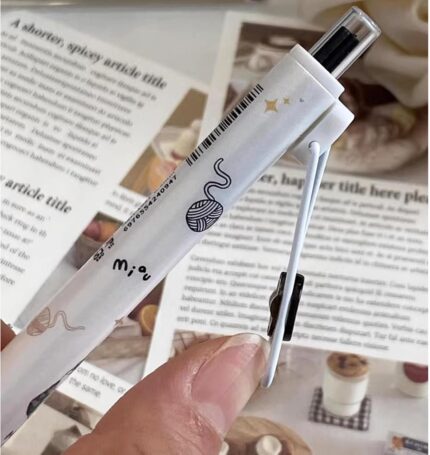 4-Pack Cat Paw Gel Pens