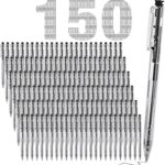 150-Pack Clear Ballpoint Pens
