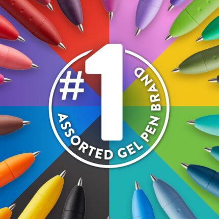 20-Pack Assorted Gel Pens
