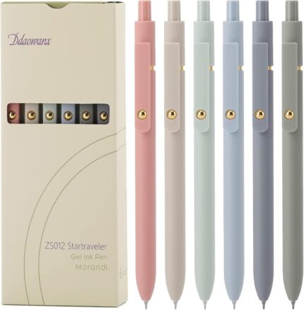 6-Pack Smooth Gel Pens