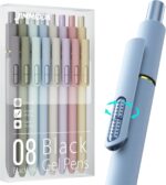 8-Pack Pastel Fidget Gel Pens