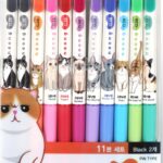 11-Pack Cat Design Fineliner Set