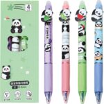 4-Pack Panda Erasable Gel Pens