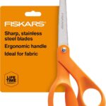 Orange Handle Craft Scissors