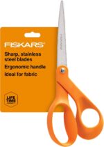 Orange Handle Craft Scissors