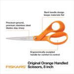 Orange Handle Craft Scissors