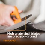 Orange Handle Craft Scissors