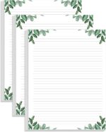 Botanical Leaf Lined Paper