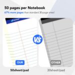 6-Pack Ruled Writing Pads