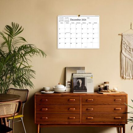 Monthly Wall Calendar Planner