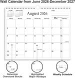 Monthly Wall Calendar Planner